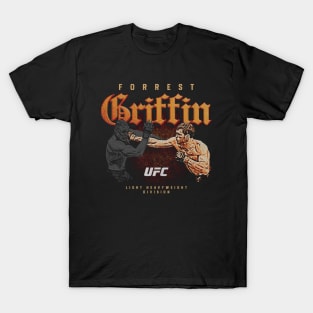 Forrest Griffin Retro Bitmap T-Shirt